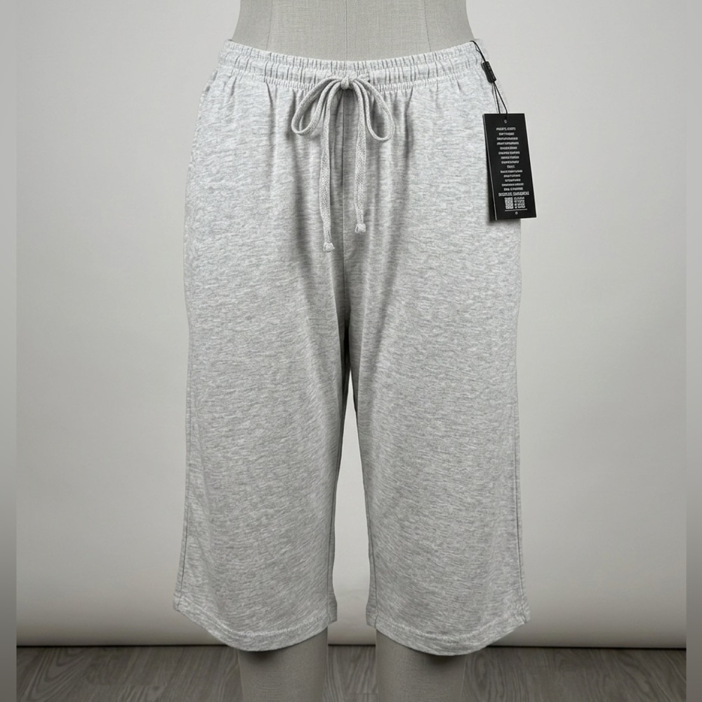 Light Gray Casual Shorts - Picture 2 of 2